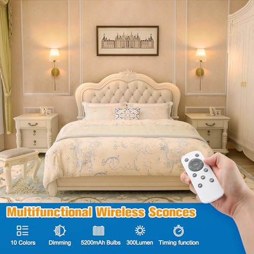 Best Battery Operated Wall Lights For Bedroom