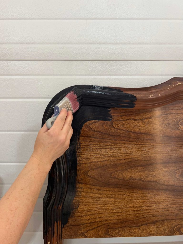 How To Paint A Wooden Bed Frame