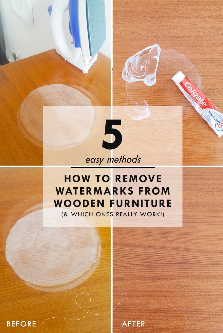 How To Remove Water Stains From Wood Table Top