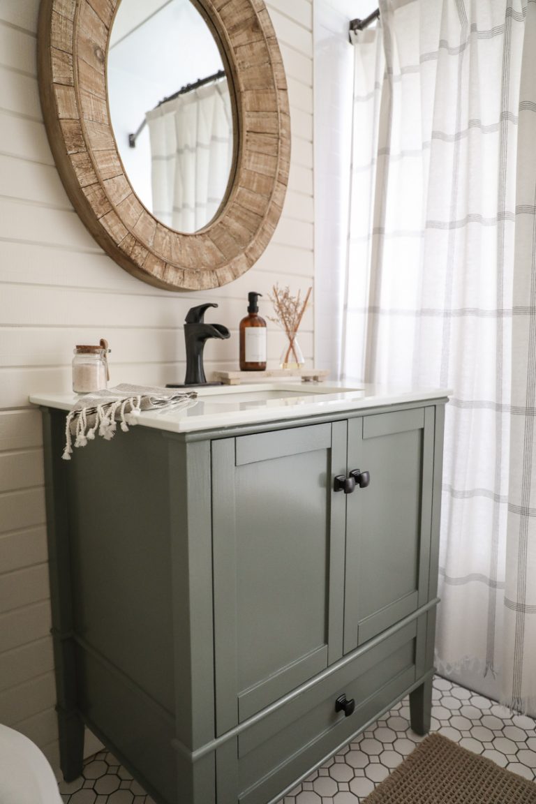 How To Paint A Bathroom Vanity