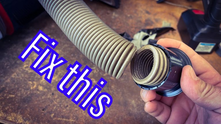 Best Way To Fix Vacuum Hose