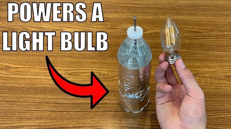 How To Turn On A Light Bulb With Static Electricity