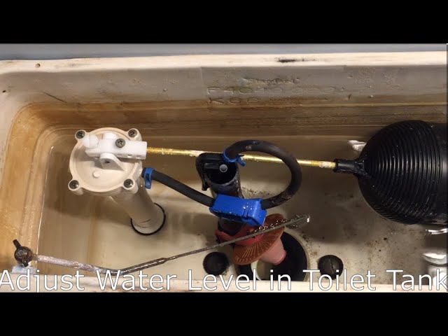 How To Lower The Water Level In Toilet Tank