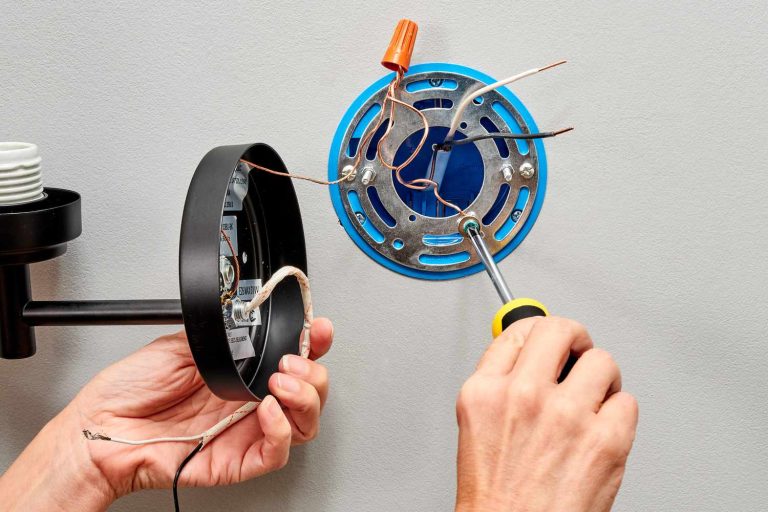 How To Install Wall Sconce