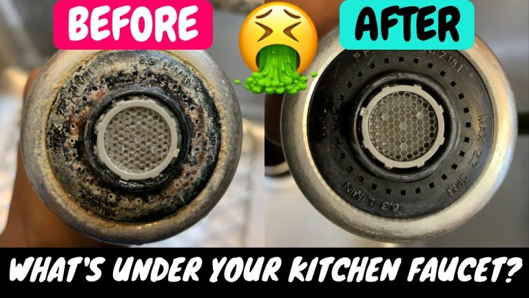 How To Clean Sink Faucet Head
