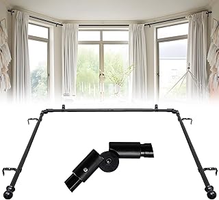Best Curtain Poles for Bay Windows