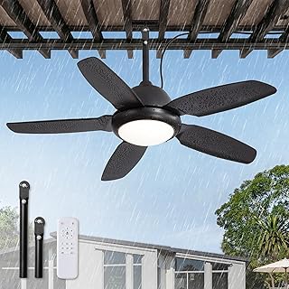 Best Waterproof Outdoor Ceiling Fan With Light