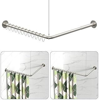 Best L Shaped Shower Curtain Rods