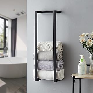 Towel Rack Rolled Towels