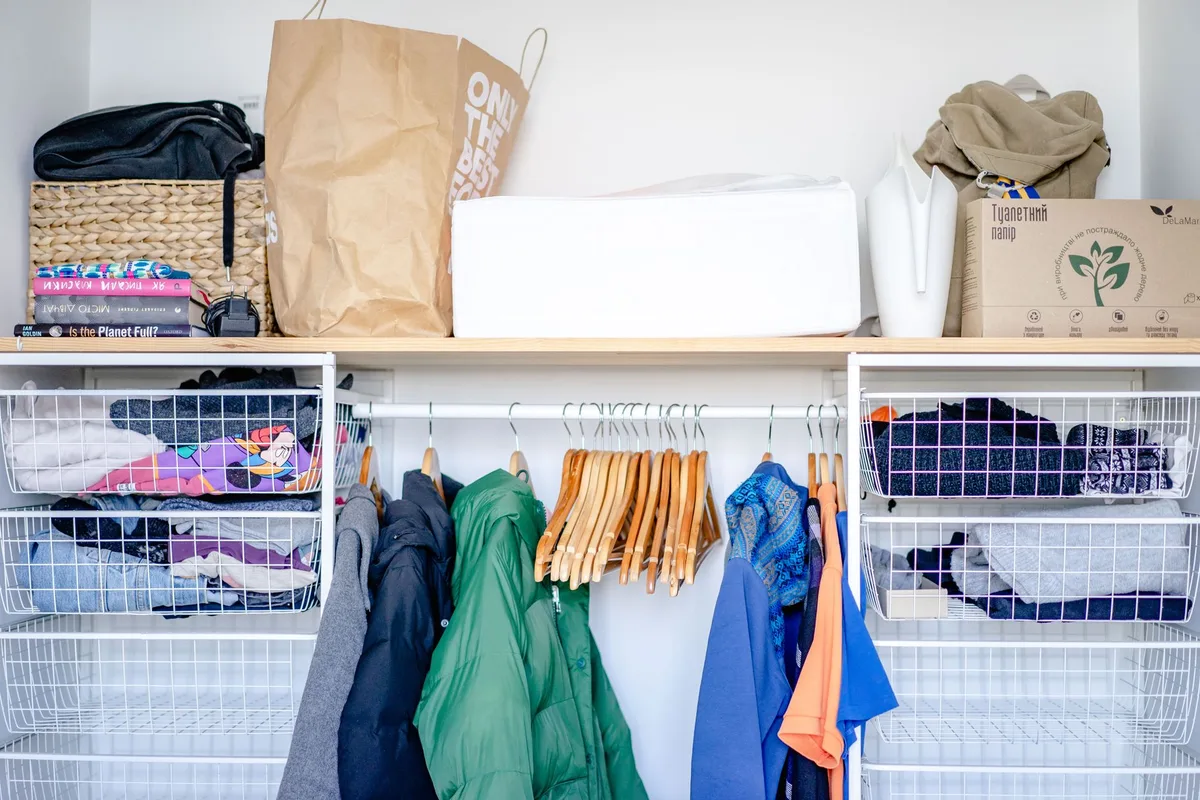 laundry bag storage ideas