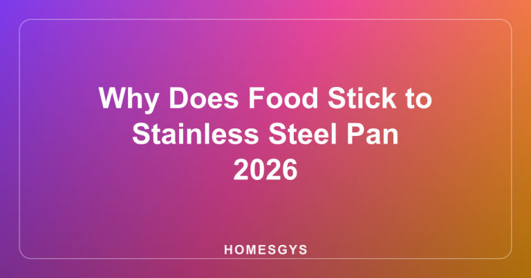 Why Does Food Stick to Stainless Steel Pan