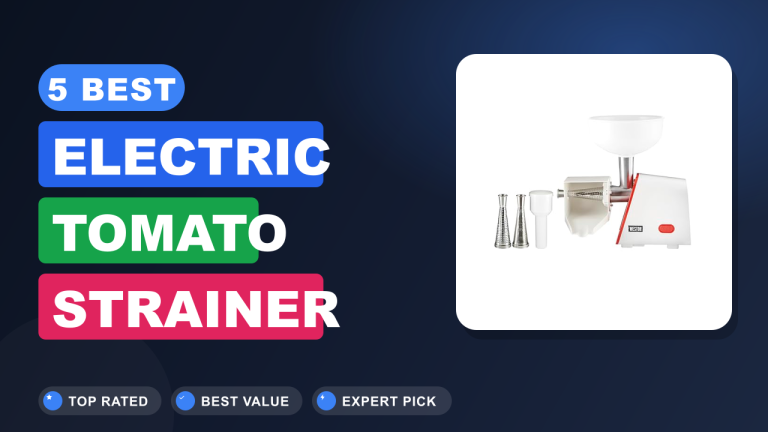 Best Electric Tomato Strainer