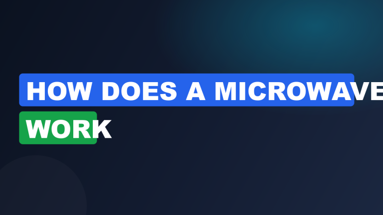 how does a microwave work