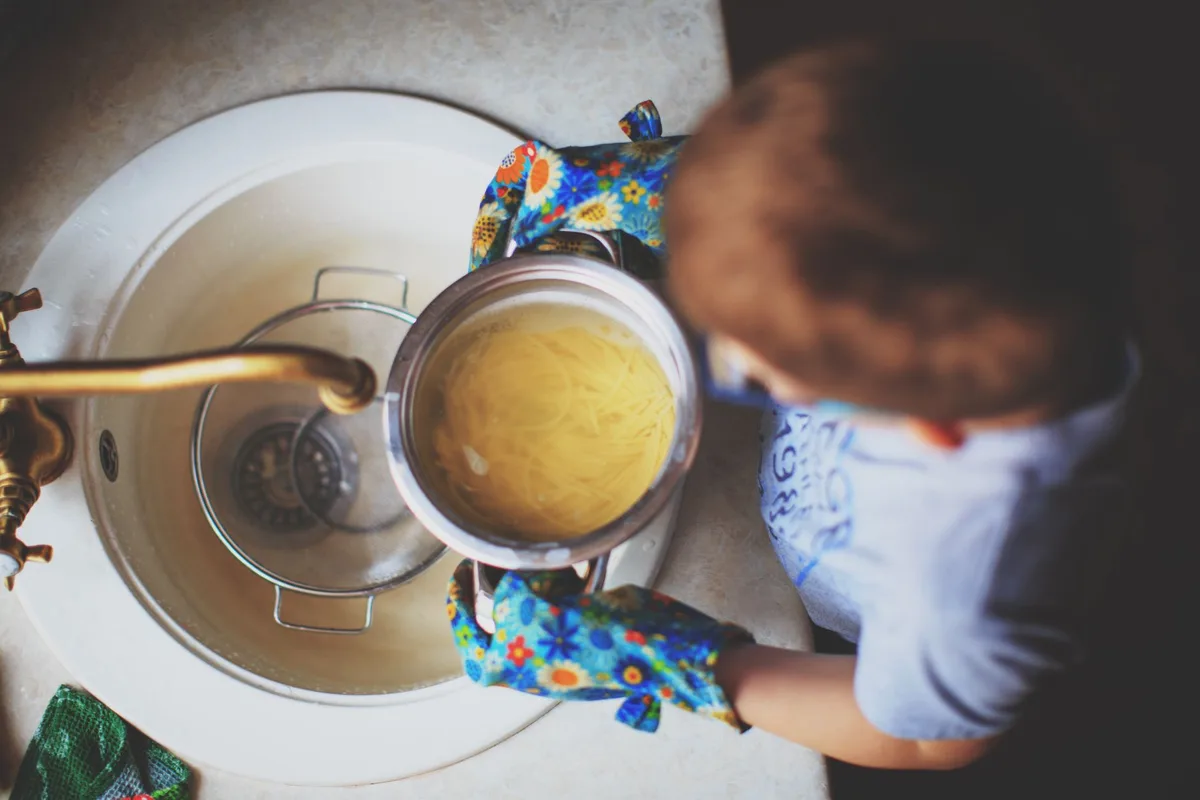 sink strainer putty mistake