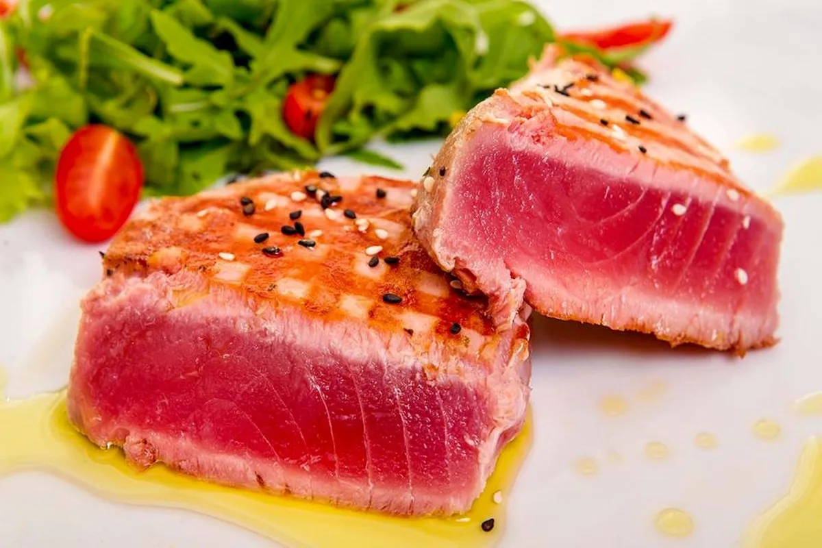 tuna steak doneness levels