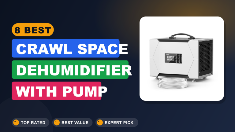 8 Best Crawl Space Dehumidifier With Pump
