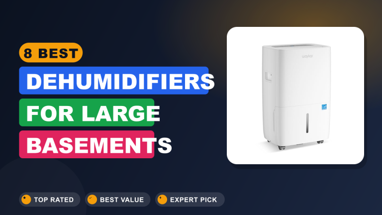 8 Best Dehumidifiers for Large Basements