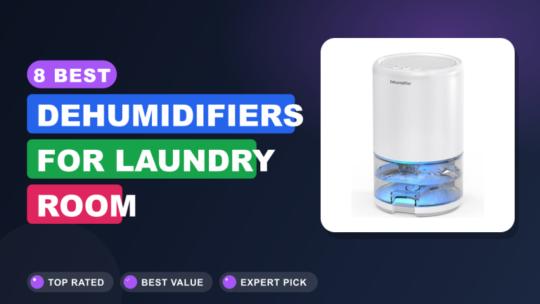 8 Best Dehumidifiers for Laundry Room