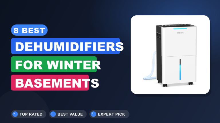 8 Best Dehumidifiers for Winter Basements