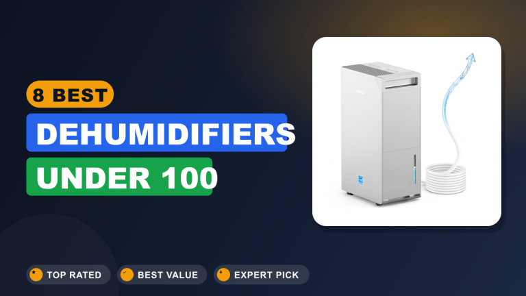 8 Best Dehumidifiers Under 100