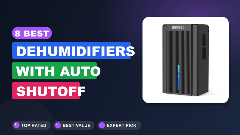 8 Best Dehumidifiers With Auto Shutoff