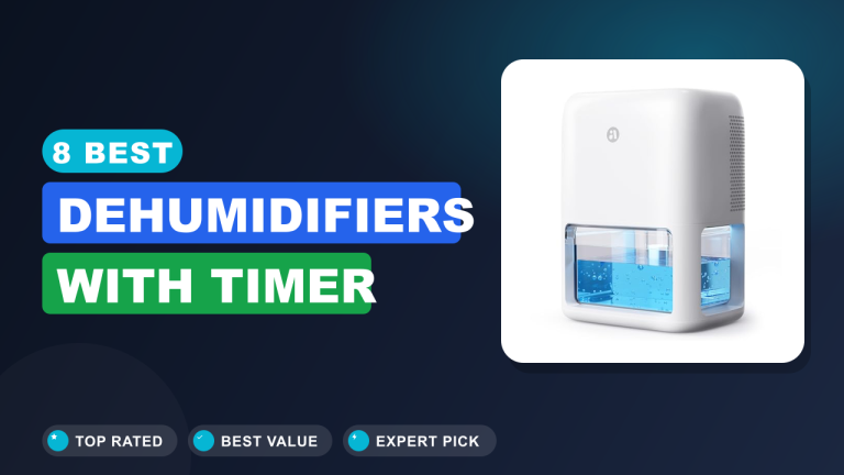 8 Best Dehumidifiers With Timer