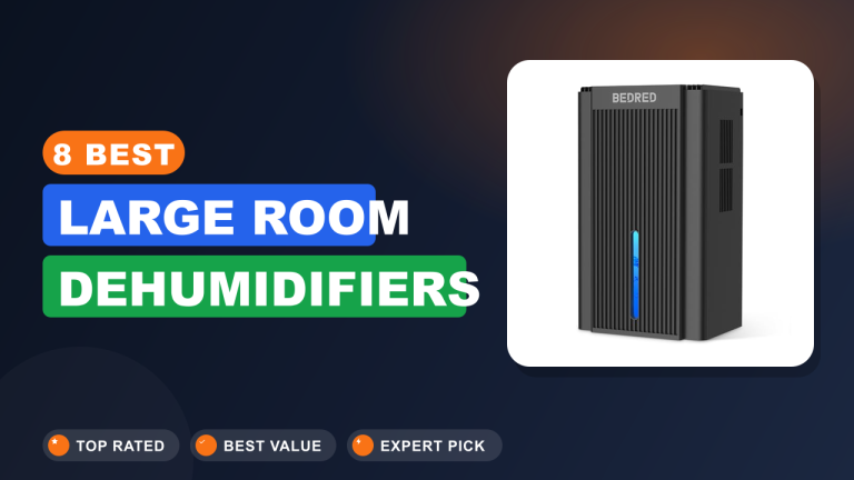 8 Best Large Room Dehumidifiers