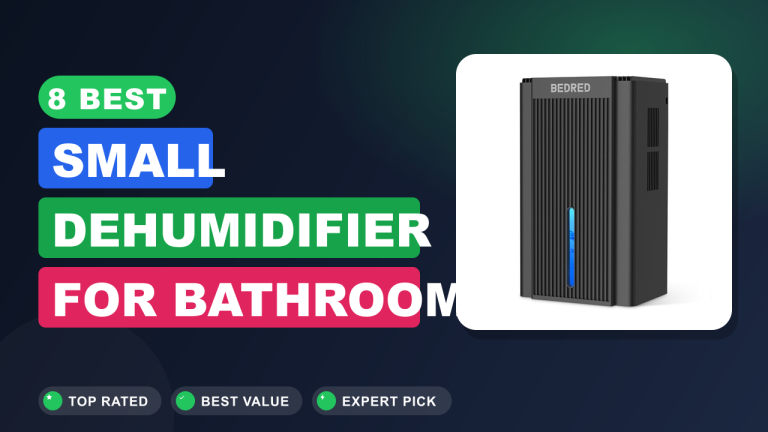 8 Best Small Dehumidifier for Bathroom