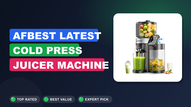 AFBEST Latest Cold Press Juicer Machine Review