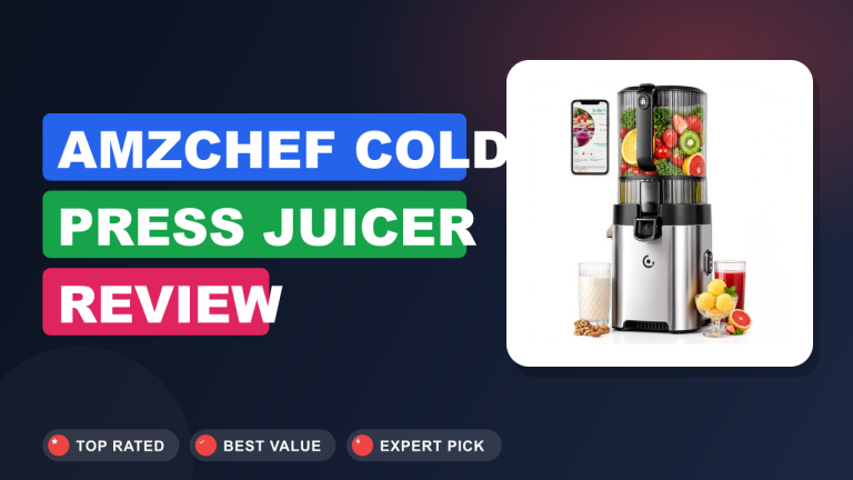 AMZCHEF Cold Press Juicer Review