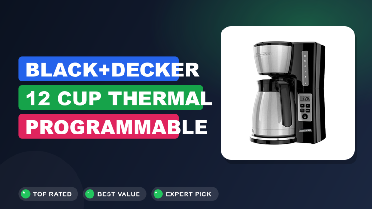 BLACK+DECKER 12 Cup Thermal Programmable Coffee Review