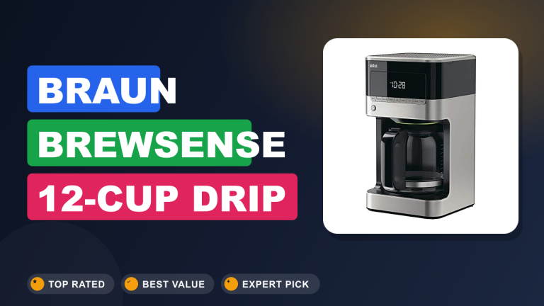 Braun BrewSense 12-Cup Drip Coffee Maker Review