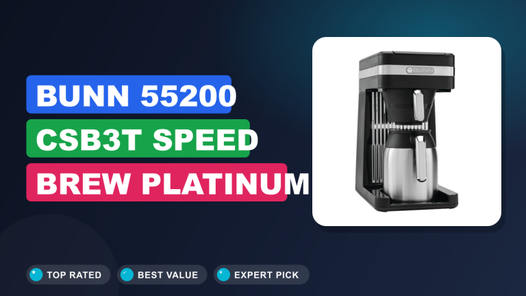 BUNN 55200 CSB3T Speed Brew Platinum Review