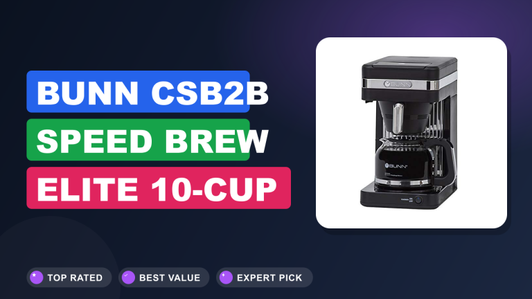 BUNN CSB2B Speed Brew Elite 10-Cup Review