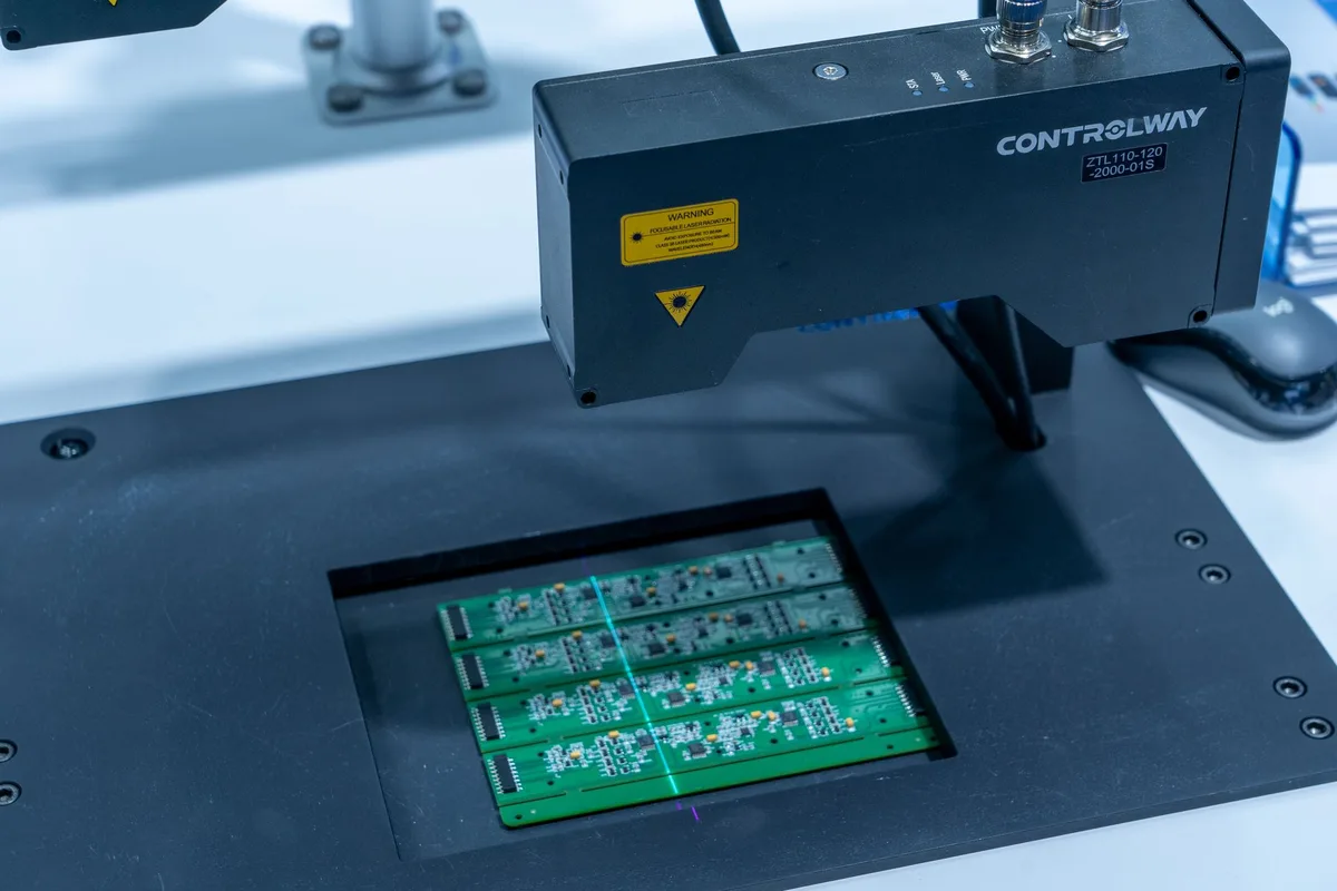control board PCB inspection