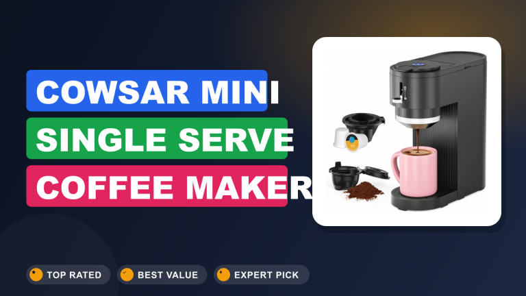 COWSAR Mini Single Serve Coffee Maker Review