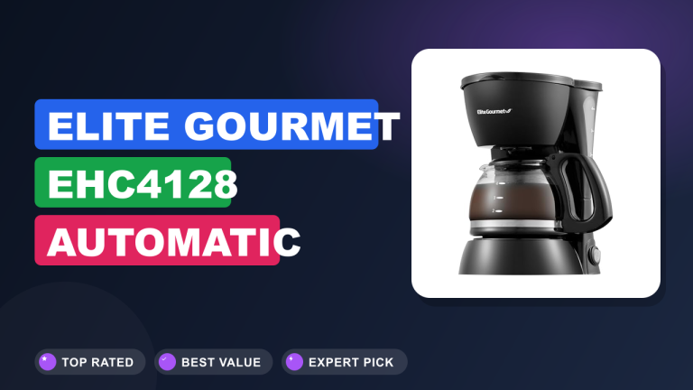 Elite Gourmet EHC4128 Automatic 4-Cup Drip Review
