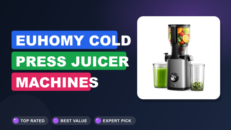 EUHOMY Cold Press Juicer Machines Review