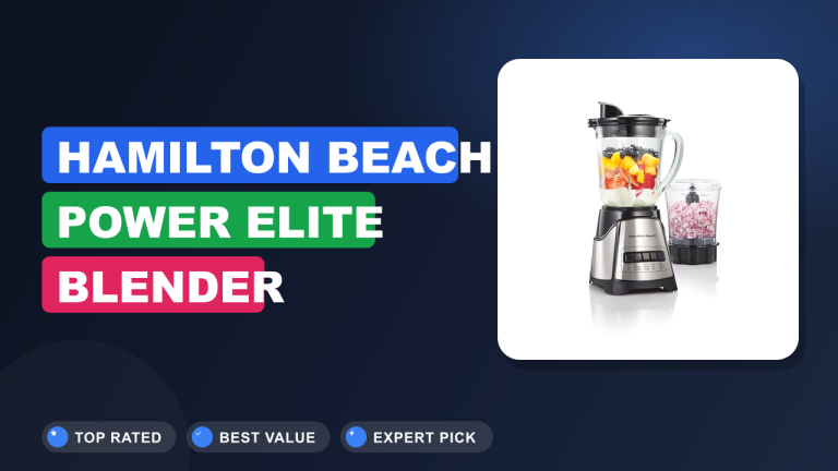 Hamilton Beach Power Elite Blender Smoothies Review
