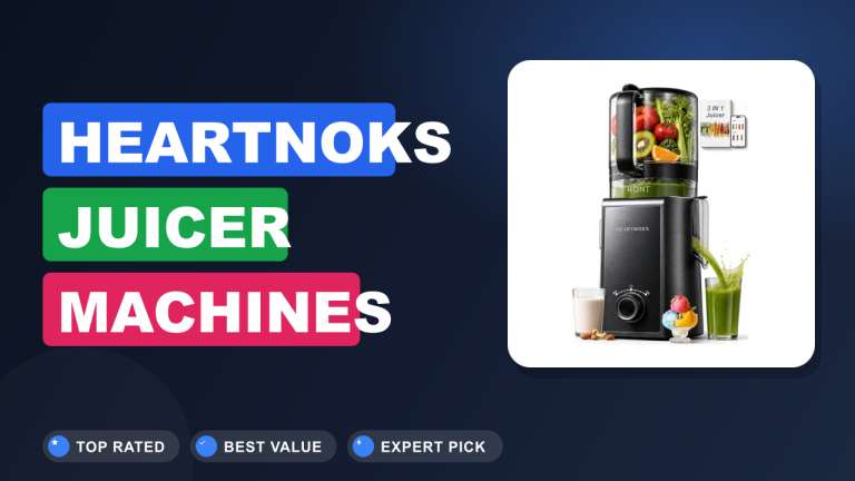 Heartnoks Juicer Machines 3-in-1 Cold Press Review