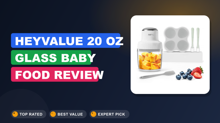 HEYVALUE Baby & Pet Large Food Processor Set Review