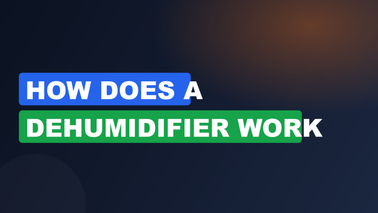How Does a Dehumidifier Work