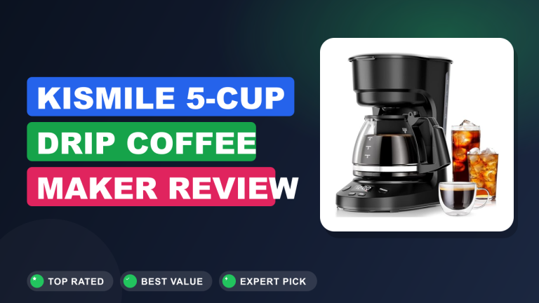 Kismile 5-Cup Drip Coffee Maker Review