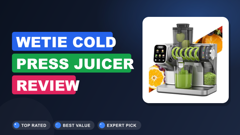 WETIE Cold Press Juicer Review