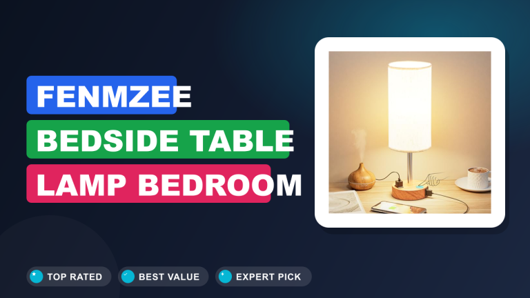 Fenmzee Bedside Table Lamp Bedroom Review