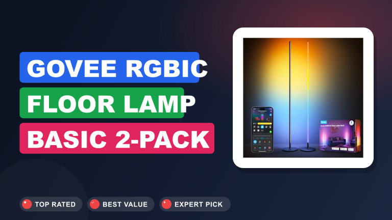 Govee RGBIC Floor Lamp Basic 2-Pack Review