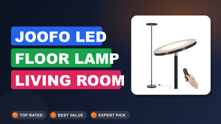 JOOFO LED Floor Lamp Living Room Review